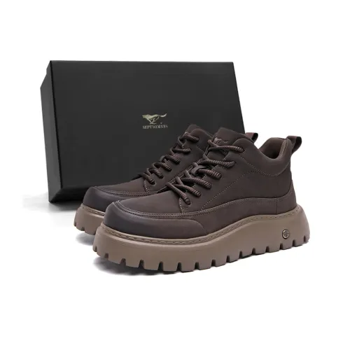 SEPTWOLVES Короткий ботинок Martin для голени мужской