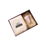 A96 Элегантный Романтический Шарф, Экрю