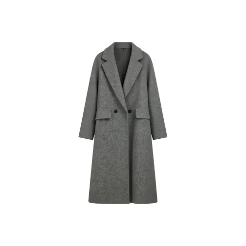 Olivia Share777 Серое Женское Пальто
