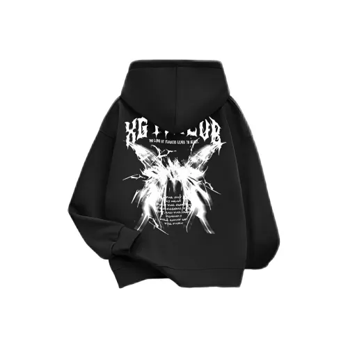 GOYN Черный флис с подкладкой школьные свитшоты