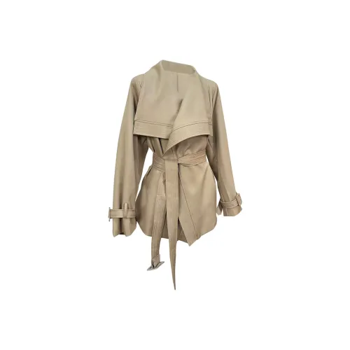 QIAOMONVHAI Тренчкот Женский