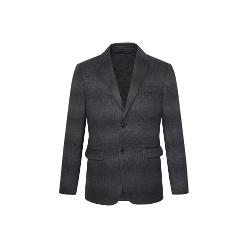 LESS IS MORE Черный Серый 24DYR9241S Мужское Пальто