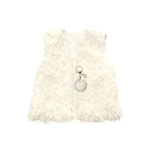 Amyway Лунно-белый В комплекте с брелоком Женские жилеты