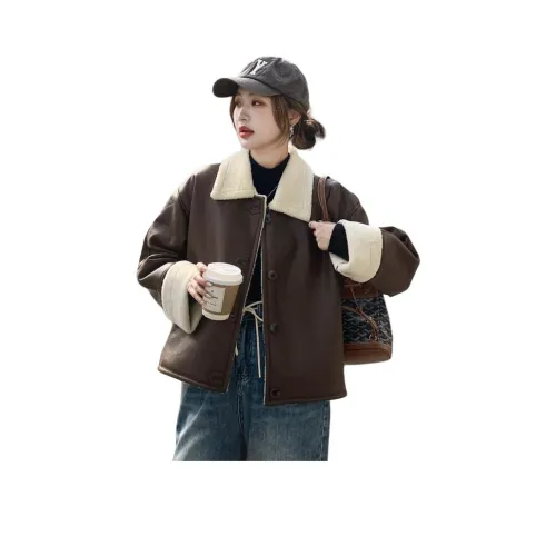 LAOYECHE Кожаная куртка женская