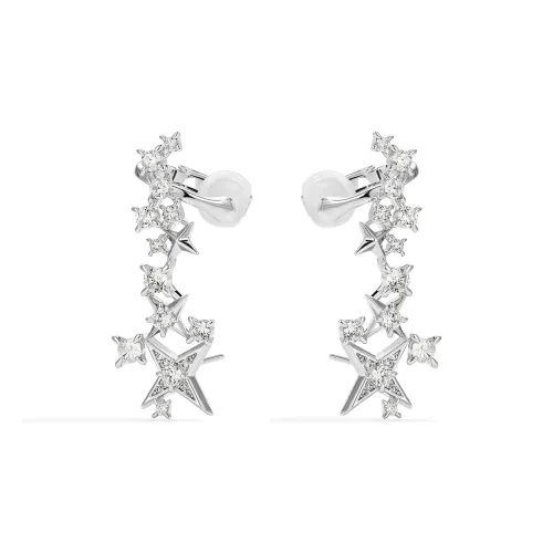 BOONEE ALUS Серебряное покрытие заколка для волос в форме косточки нижняя часть женская