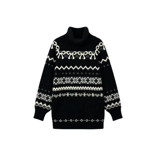 COVER TIME Черный Женский Трикотаж