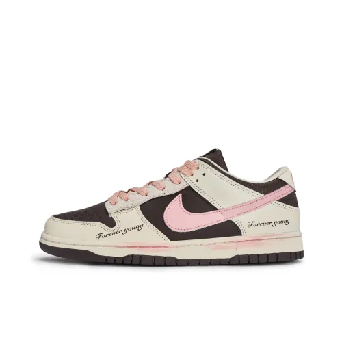 Nike Dunk 811 Manufacturing Винтажные Sweetheart Low Скейтборд Кроссовки Мужские Бежево-Розовые Коричневые