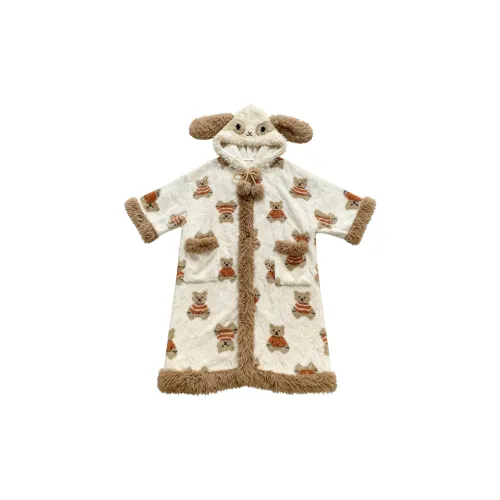 O'MESIK Медведь Женские Банные халаты