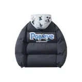 Dark Gray with Gray Hood  
Темно-серый с серым капюшоном