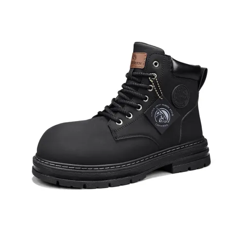 JHCZC Колено Высокая Ботинка Мужская