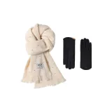 Белый+Черный перчатки из дралона с лунным светом