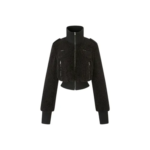 GEZITAI Бархатовое пальто с женским дизайном