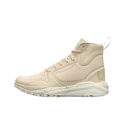 APL ATHLETIC PROPULSION LABS TechLoom Defender Высокий Топ Уличная Обувь Женская Цвет Слоновая Кость