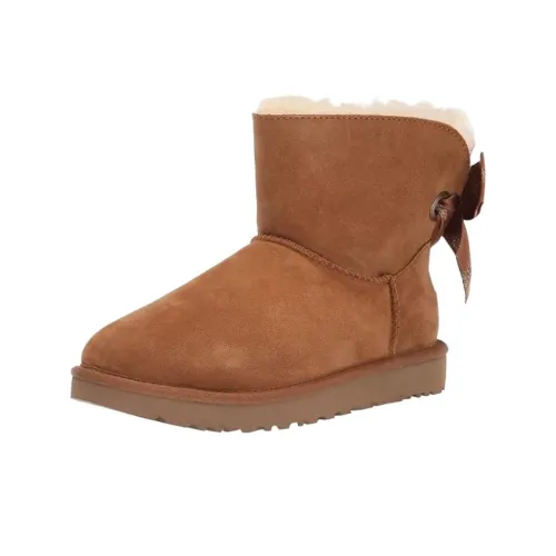 UGG Personalizables Женские Короткие Снежные Ботинки Коричневые