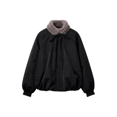 JOSR Черный Женский пуховик