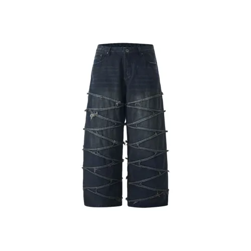 LEIGHZ Унисекс Джинсы