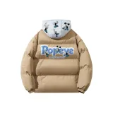 Хаки серый капюшон