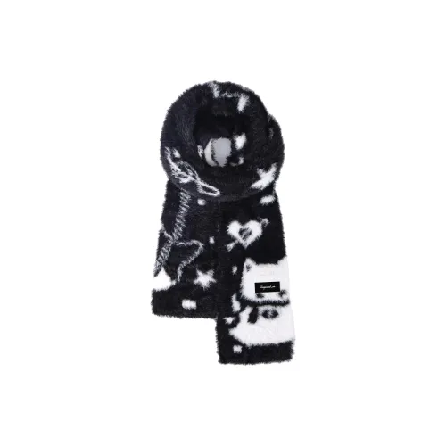 Supremo Cat Полиэстер Трикотаж Шарфы Унисекс