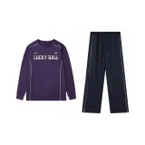 Фиолетовые + Черные штаны (Штаны Run Маленькие, Размер для отправки Май, может быть на один размер больше)