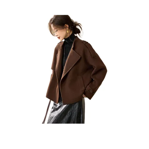 MOHANYIMEI Мокко Женское Пальто