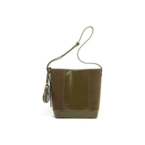 MICOCAH ПУ (полиуретан) Сумка через плечо Стандартная Женская Моховый Зеленый Горячий Шоколад Коричневый