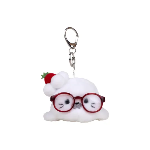 77 SEVEN DREAM Милая Мультяшная Океанская Подвеска из Стекла с Плюшевым Шармом Длина 7 см