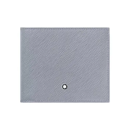 MONTBLANC Кошелек из коровьей кожи мужской серый