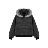 Black (Серый меховой воротник)