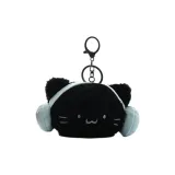 Коллекция "Котенок с наушниками" - Черный котенок, украшение