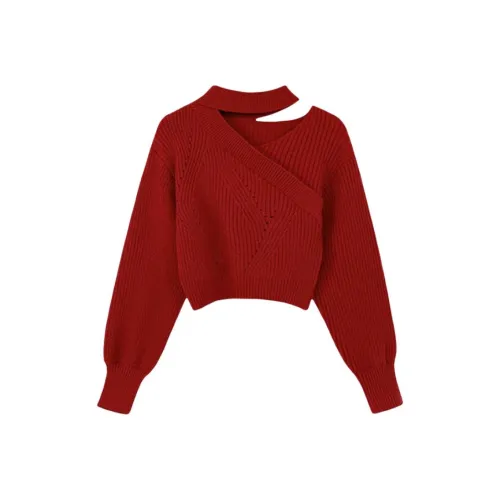 Cotton Gene Красный Женский Трикотаж