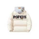 Экрю с серым капюшоном