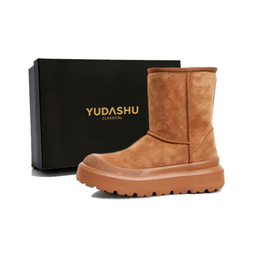 YUDASHU Сноубутсы Каштановые Женские