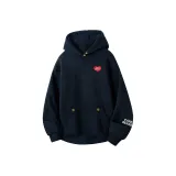 Темно-синий (тяжелый, утолщенный и с флисовой подкладкой)