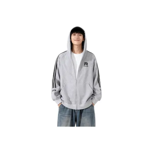 LH HOMME Серый Унисекс Свитшоты