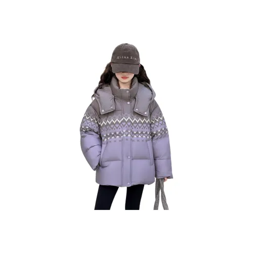 YALU Фиолетовый Kids Утеплённые куртки