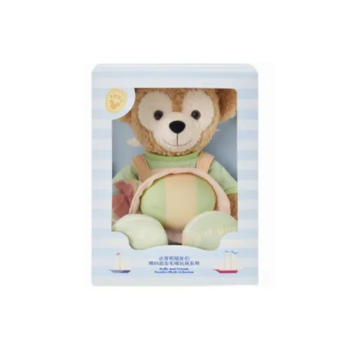 Disney x DISNEYLAND 2025 Весенняя коллекция Duffy и друзья Стиль AT Your Own Pace Куклы Плюшевая кукла 30 см Длина тела