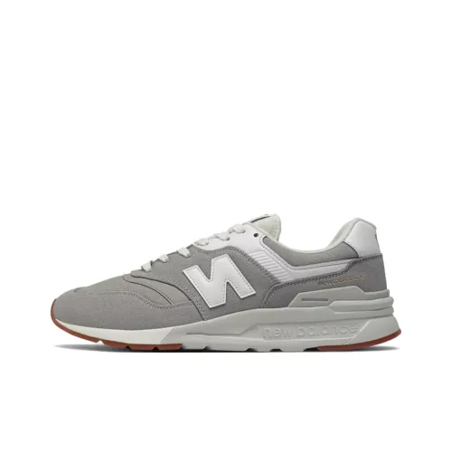 New Balance NB 997H Амортизация Устойчивость к истиранию Дышащая Низкая кеды Спортивная обувь Унисекс Серый Белый