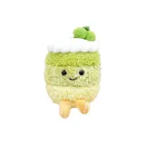 Градиентный вишневый торт с вкусом матча