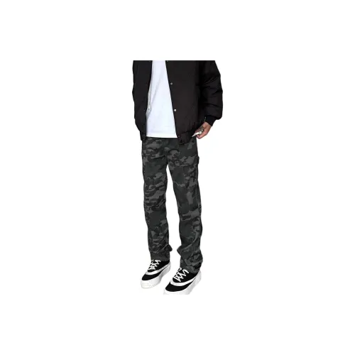 DUATOGE Армейский зеленый камуфляж Мужские Джинсы