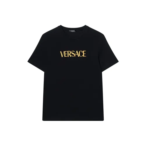 VERSACE SS24 T Рубашка Мужская Черная