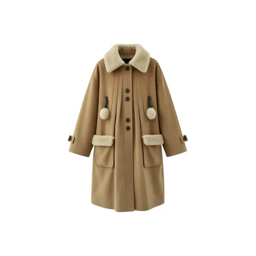 Olivia Share777 Khaki Женское пальто