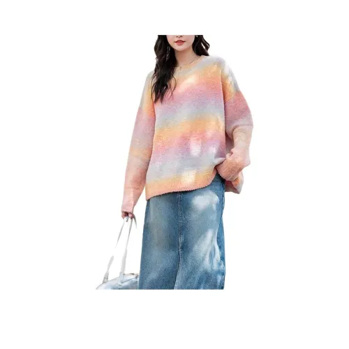 CPYT Смешанный цвет Женский Трикотаж