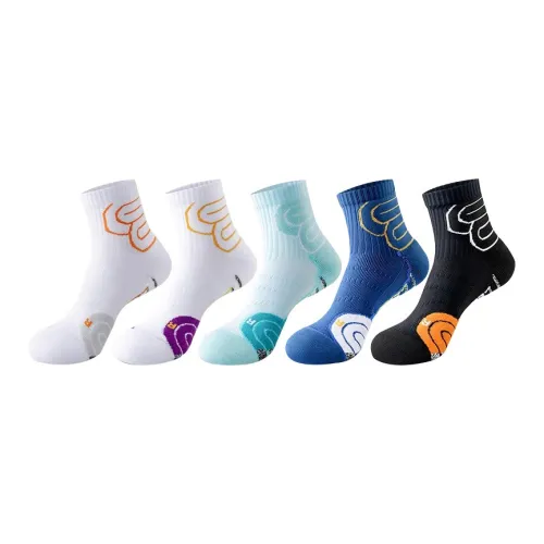 VIM TREE 3 Pack Assorted Men's Basketball Socks VIM TREE 3 упаковки ассорти мужские баскетбольные носки