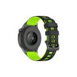 Черный, нежный, зеленый, бронированный, стиль, дышащий, двухцветный, силиконовый ремешок