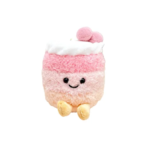 JIAOCHONGRIJI Веселая симуляция вишневого градиента плюшевый торт с подвеской длина корпуса 15 см