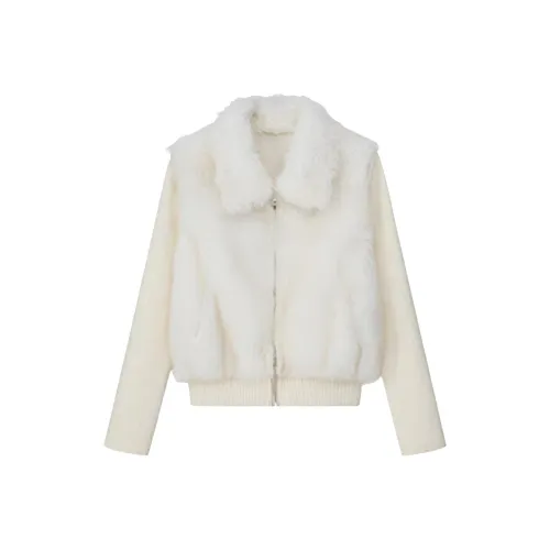 ONENINE34PM Бархатовое пальто с женским дизайном