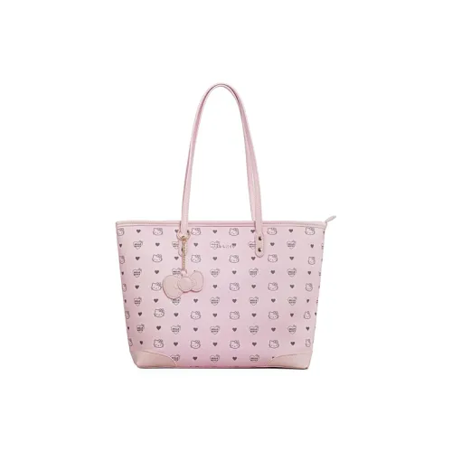 MESUCA Sanrio Hello Kitty Series Синтетическая кожа Сумка через плечо Стандартная Женская Розовая