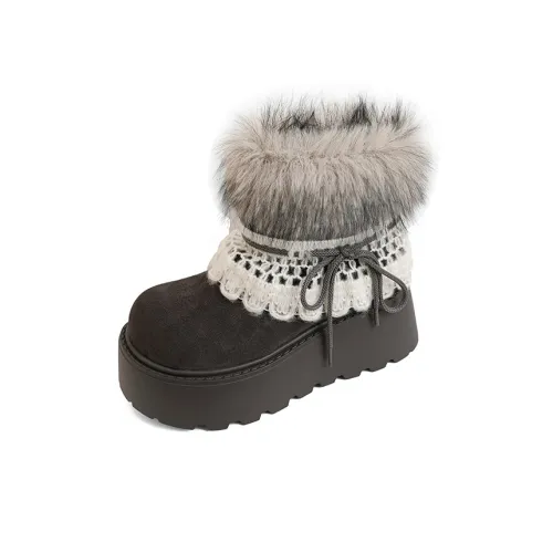 LONGZHIWU Сноубутсы Женские