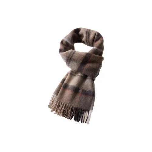 FOSS PHIL 100% Шарфы из овечьей шерсти вязаные Мужские