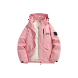 Розовый [Съемный бренд, брошь]